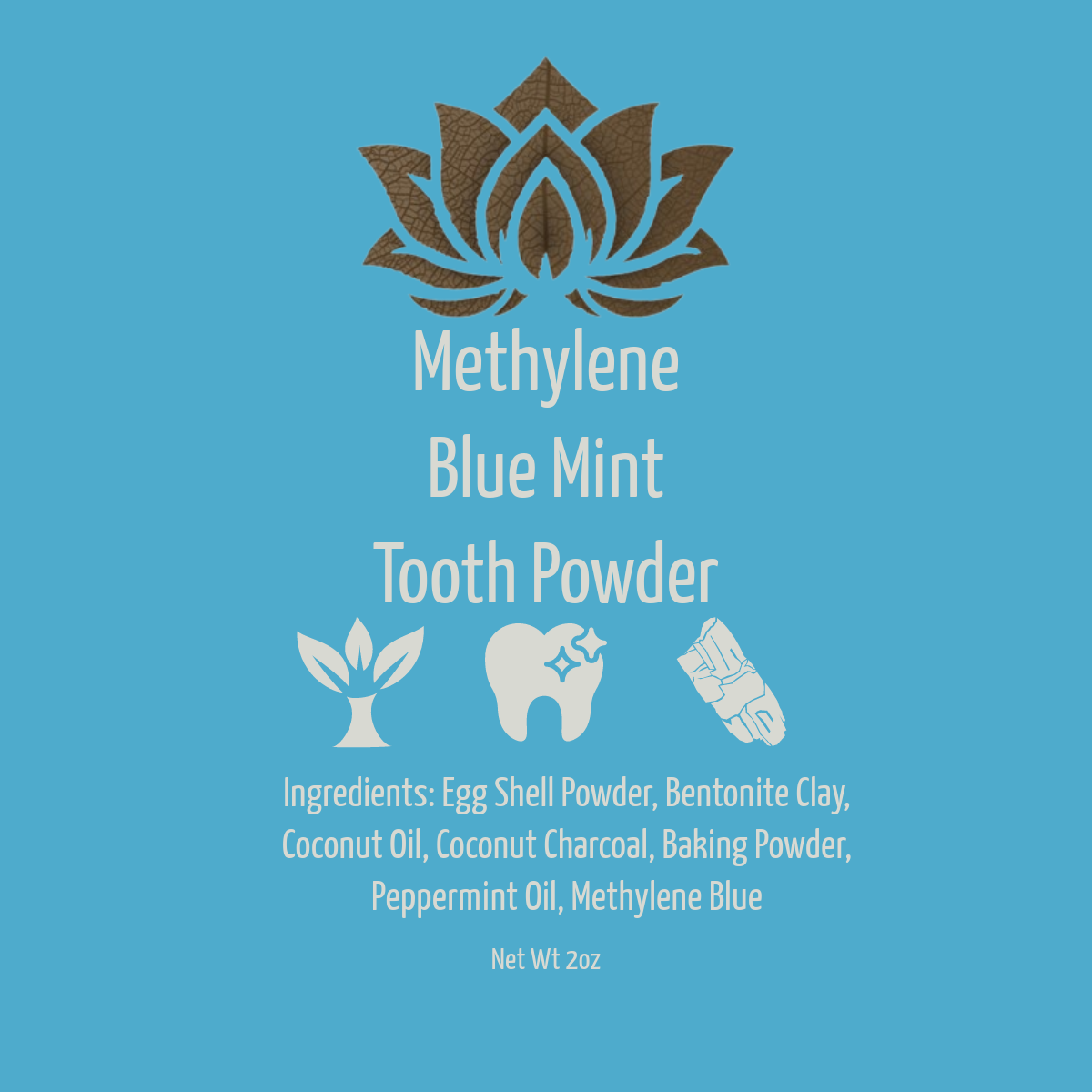 Methylene Blue Tooth Powder
