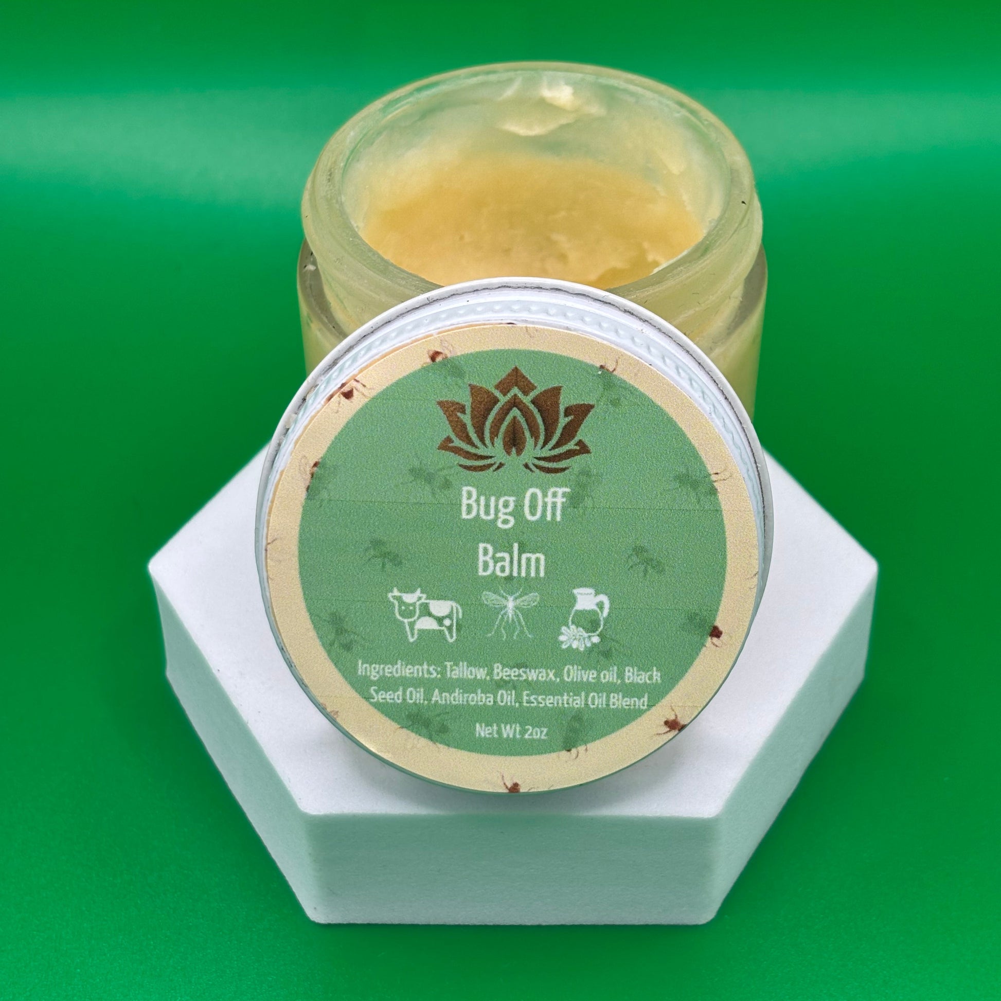 mosquito repellent balm with andiroba and black seed oil