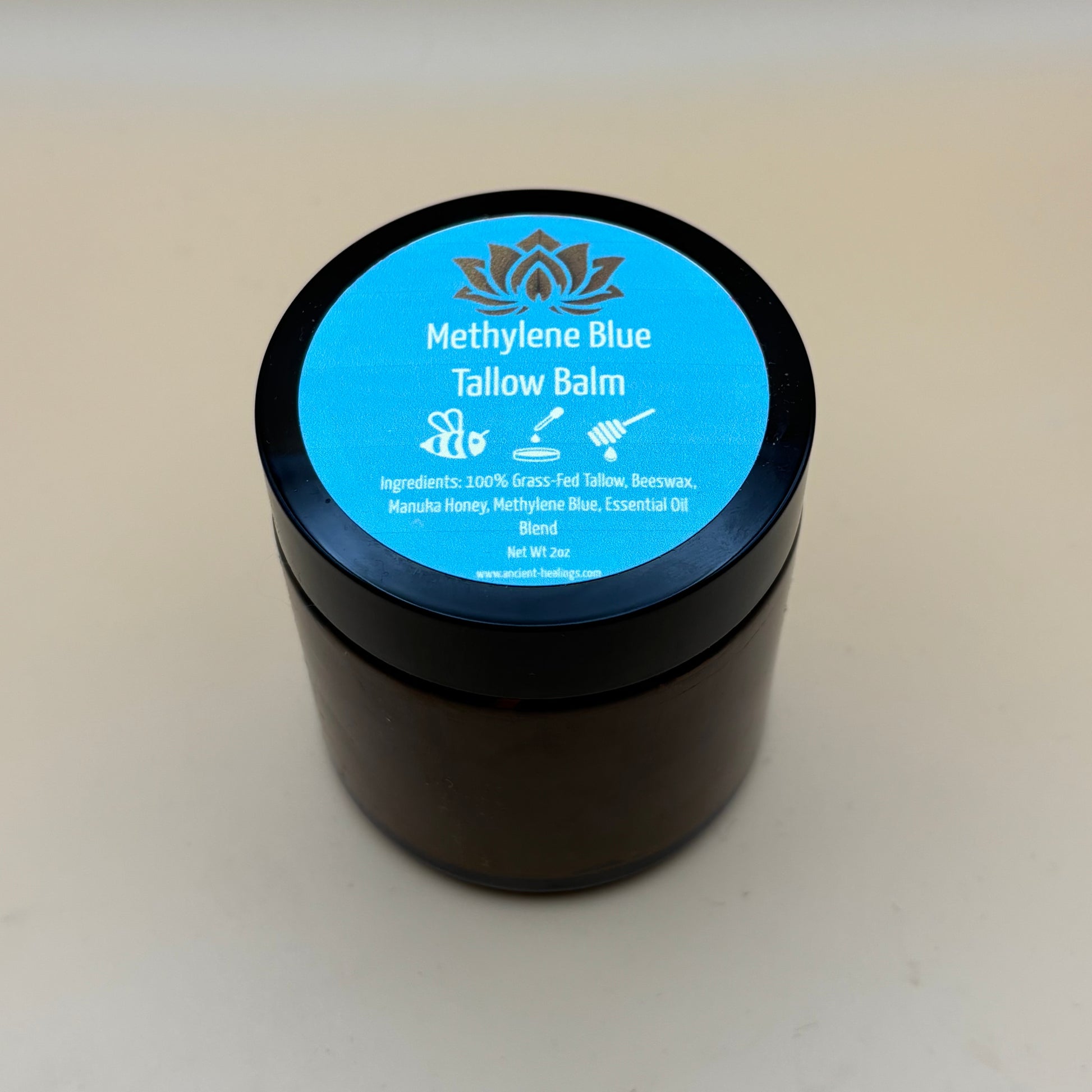 methylene blue tallow balm for anti aging and UV for face skin cream
