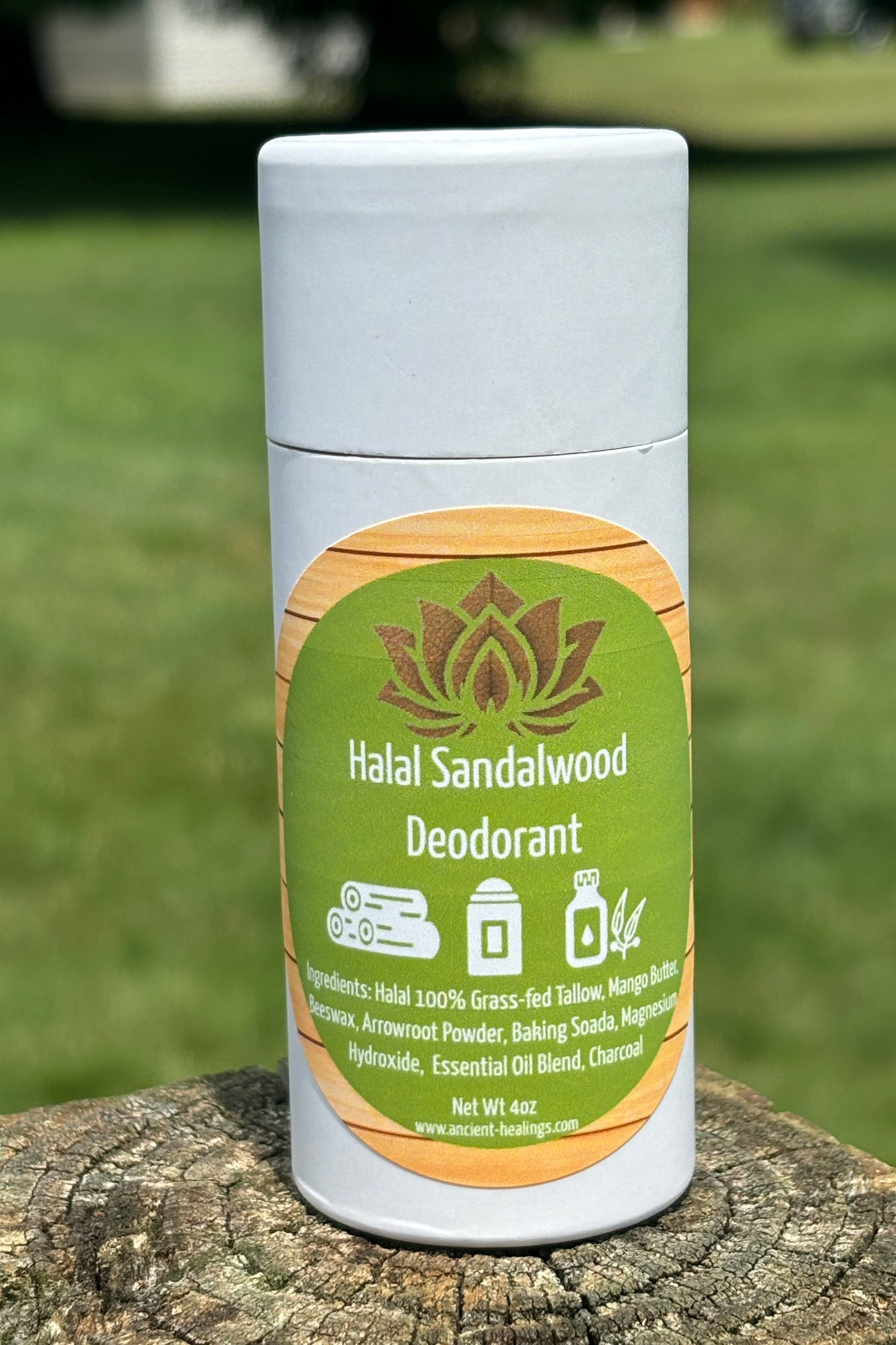 Halal All-Natural Tallow Deodorant