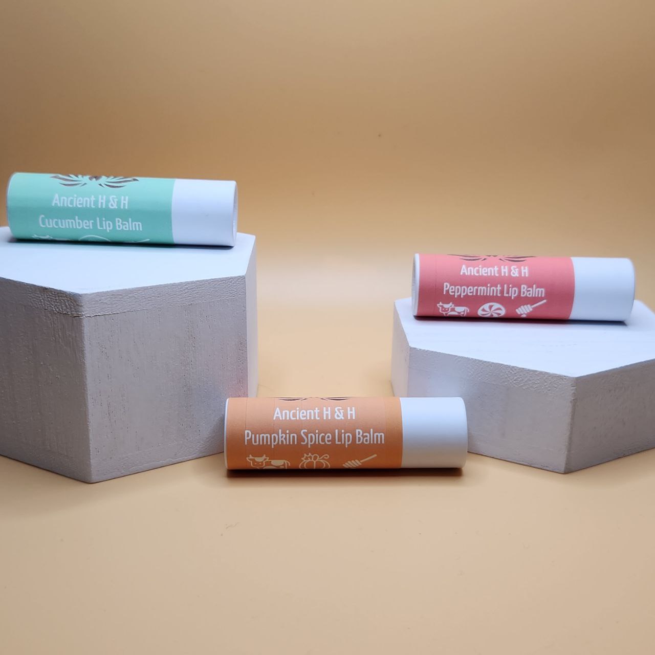 Natural tallow lip balm made with grass-fed beef tallow & essential oils for soft, moisturized lips.