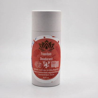 All-natural aluminum-free tallow deodorant – grass-fed tallow, toxin-free & long-lasting freshness.