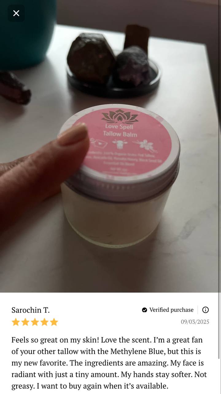 love spell tallow balm review