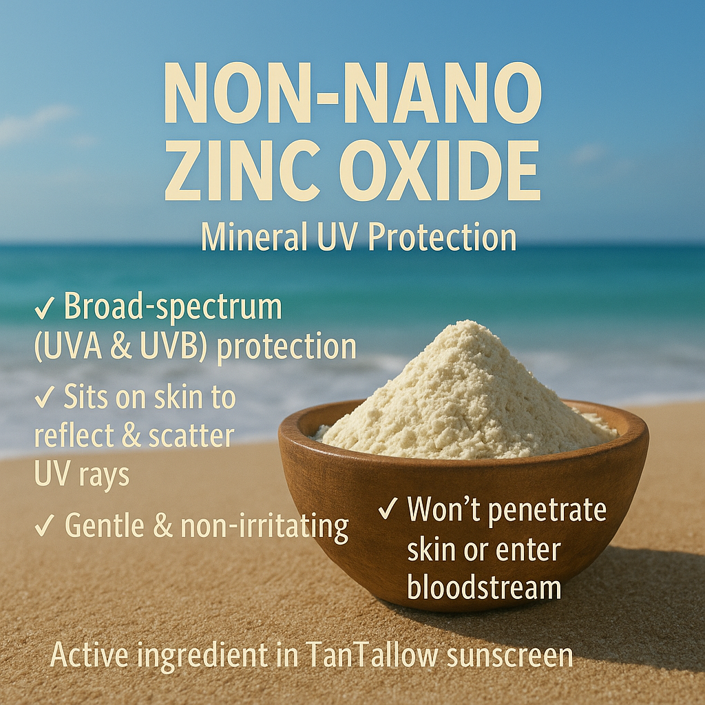 reef safe mineral sunscreen for sunburn and UV protection