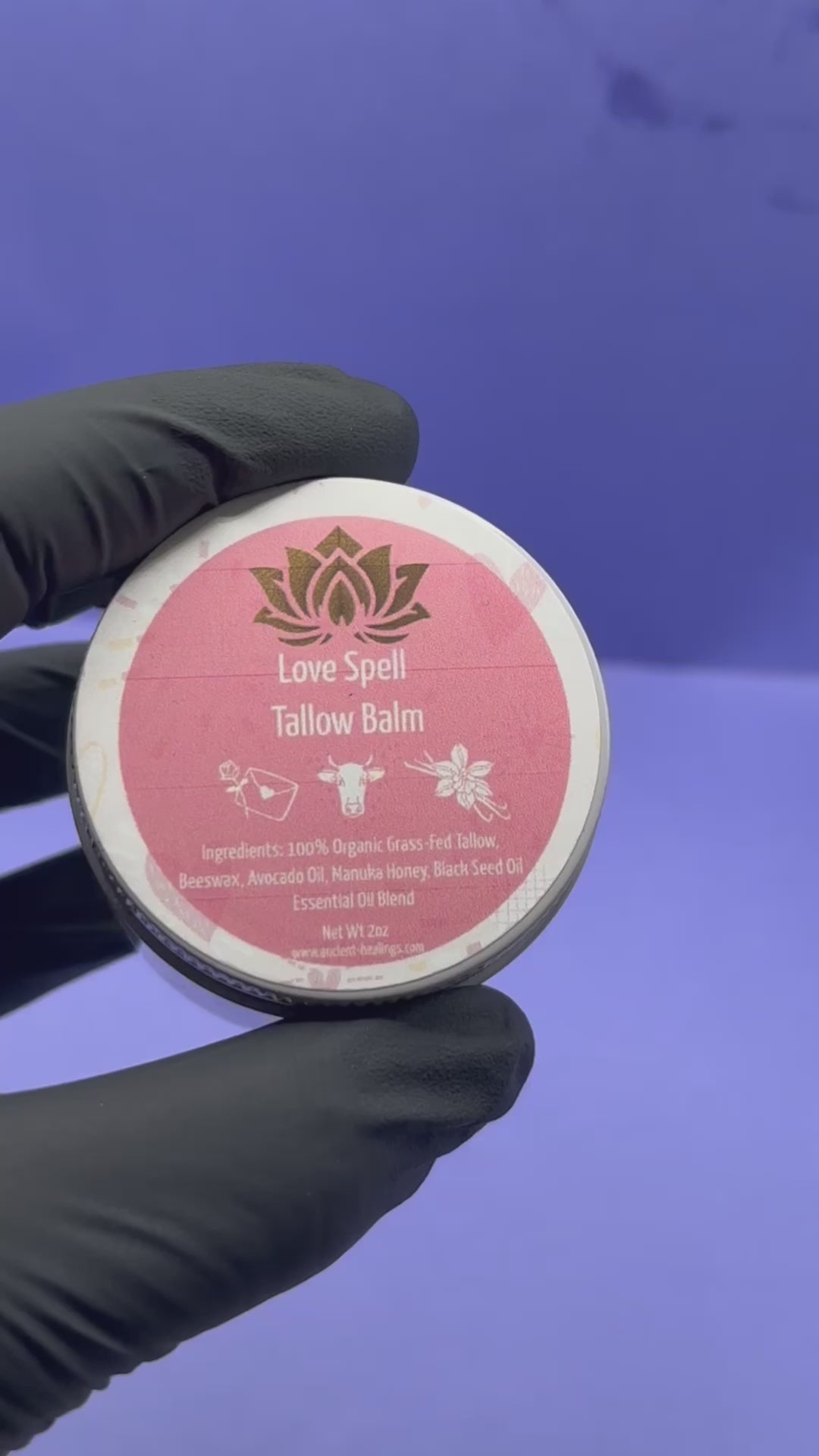 love spell tallow balm video